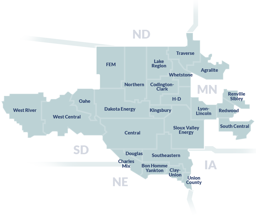 SD Co-op Map